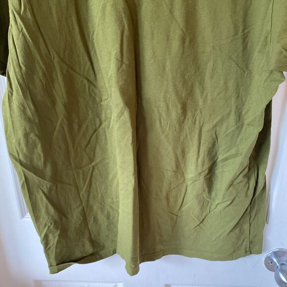 North Face Shirt Mens XL Green Bear Mountain Graphic Outdoor Tee Short Sleeve - Picture 8 of 10